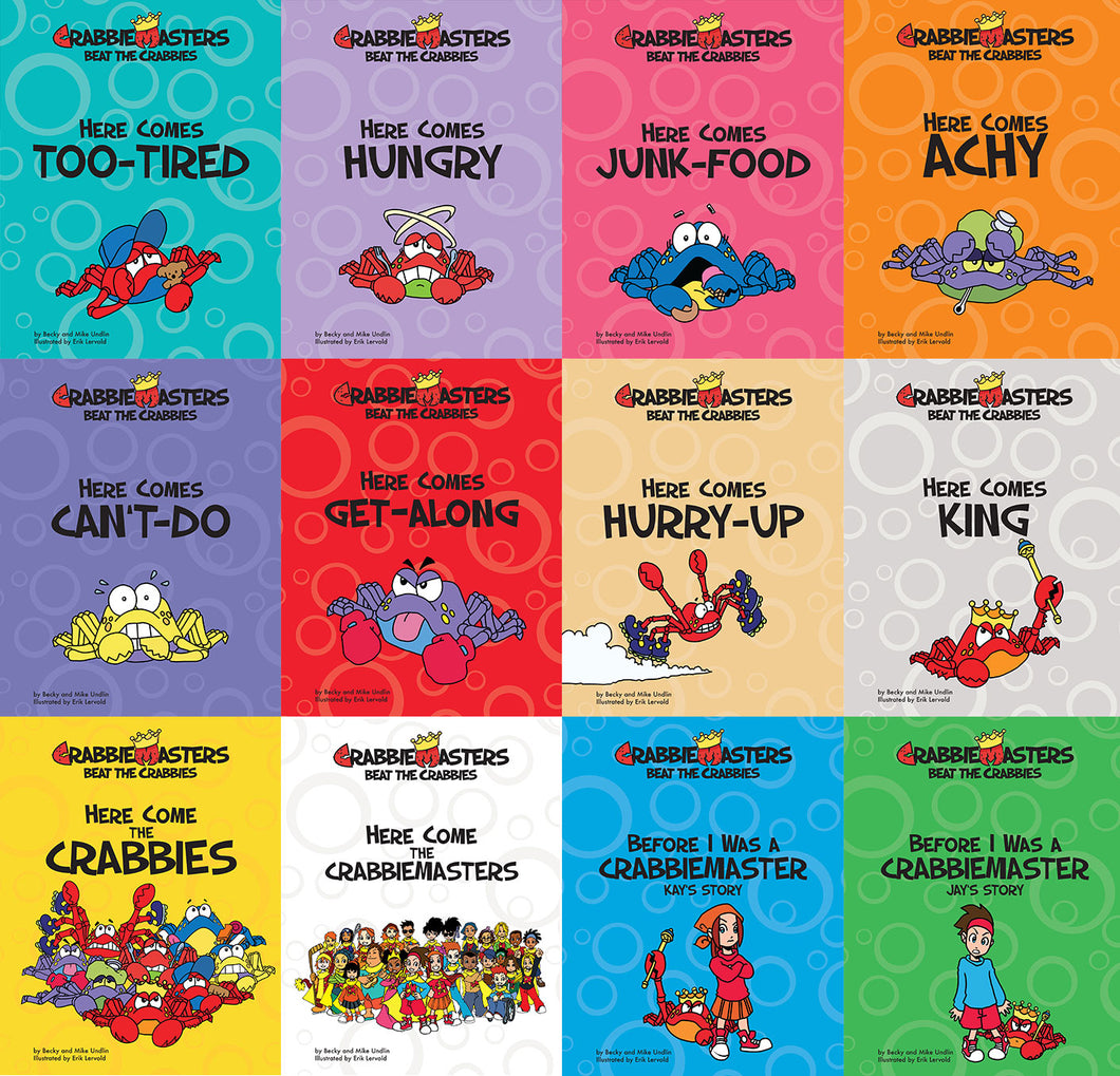 CrabbieMasters - 12 Book Beat the Crabbies Series (SAVE $60.00!)